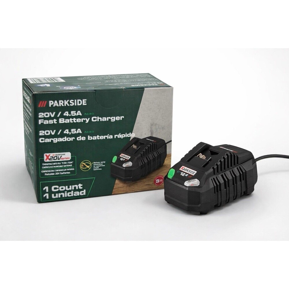 Parkside 20V 4.5A Fast Battery Charger PLG 20 C3